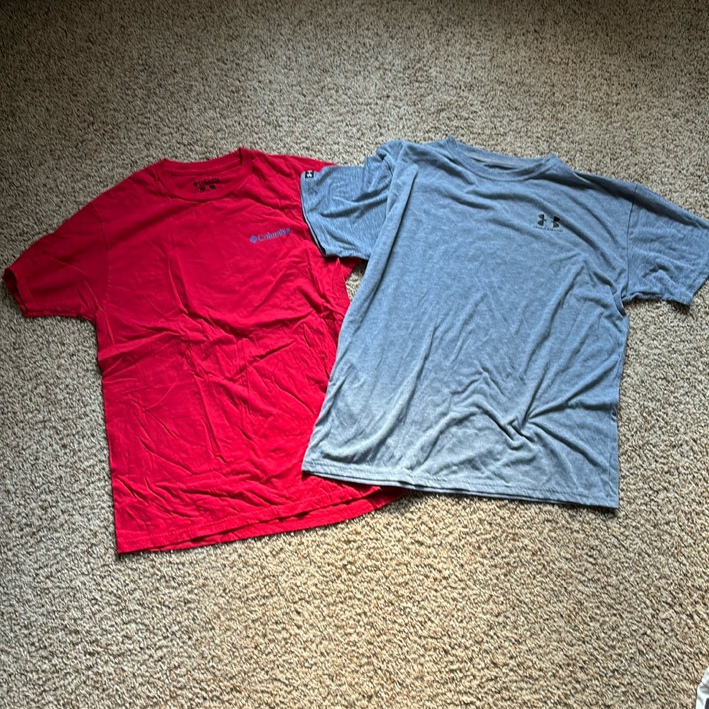 Men’s Columbia and under armour shirt